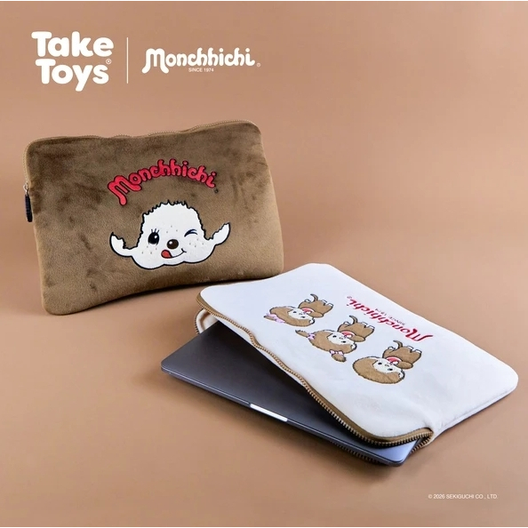 Monchhichi Laptop Bag - กระเป๋าใส่แล็ปท็อปมอนชิชิ ลิขสิทธิ์แท้ 100%