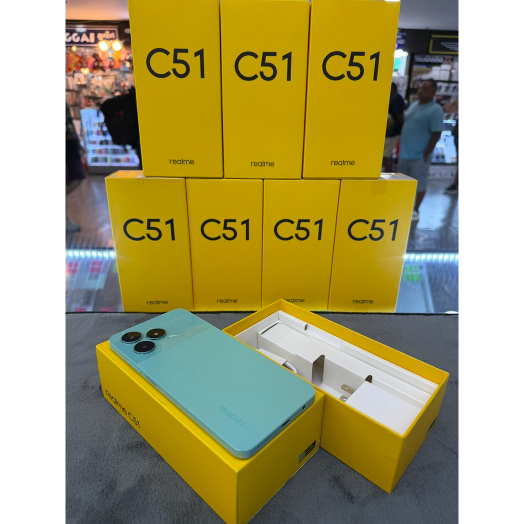 Realme C51 Ram4/64 เครื่องใหม่แท้ศูนย์ไทย