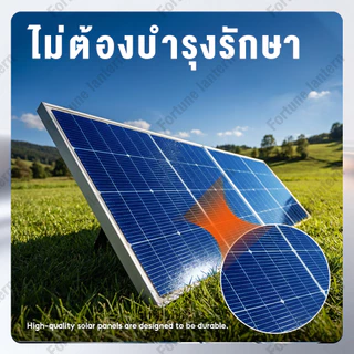 แผงโซล่าเซลล์ Solar แบตเตอรี่สำรอง แผงโซล่า 9 Polycrystalline solar cell 12V 10W/15W/20W/30W/50W