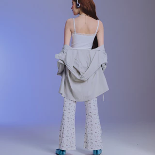 Bemingpants082-Lami Shorts - กางเกงขายาวลายการ์ตูนแมตช์ลุคเดียวกับสายเดี่ยวใส่เป็นเซ็ตน่ารัก