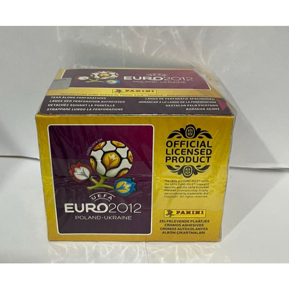 PANINI EURO POLAND-UKRAINE 2012 Stickers -  50 PACKS