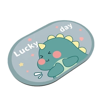 Doormat พรมเช็ดเท้า ทอหนาแน่น สีไม่ตก มียางกันลื่น พรมปูพื้นลายการ์ตูน (ขนาด 60x40 cm)