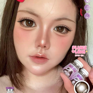 คอนแทคเลนส์รายเดือน LULOO รุ่น Butterd Bean (ขนาดโต) มีอย. ปลอดภัย กรองแสง ถนอมดวงตา