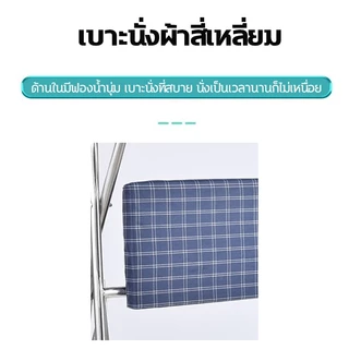วอคเกอร์ 4ขา อุปกรณ์ช่วยเดิน ไม้เท้าผู้สูงอายุ ไม่มีการลื่นไถล พับได้ 304วัสดุสแตนเลส ปรับความสูงได้ 83-92cm ไม้เท้า4ขา