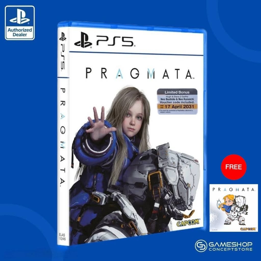 [มีของแถม ส่งด่วน] PlayStation : PS5 PRAGMATA (Z3 / Asia)