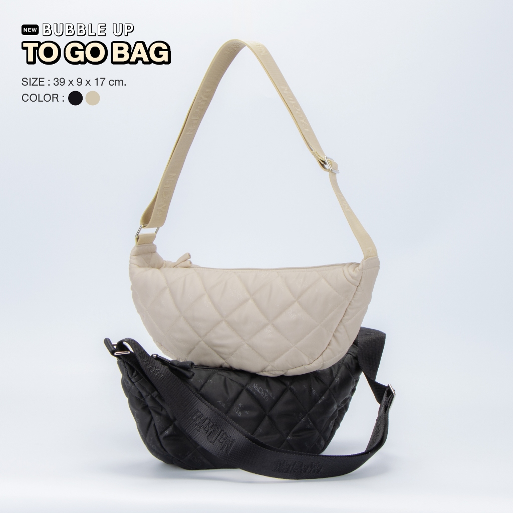 NaRaYa กระเป๋าสะพายข้างนารายา Bubble Up To Go Bag  NOB - 02/M