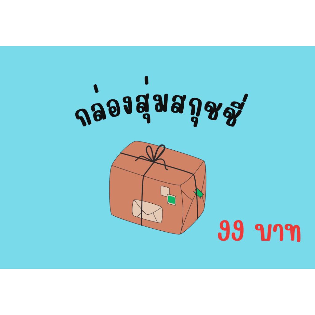 สุ่มสกุชชี่ 1 กล่อง ได้ 1- 3 ชิ้น