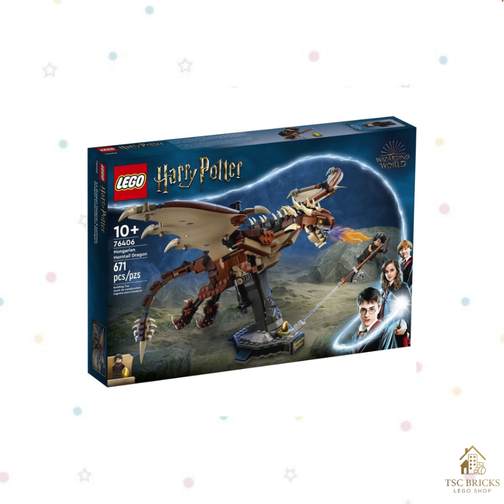 LEGO Harry Potter 76406 Hungarian Horntail Dragon (สินค้าพร้อมส่งจากไทย)