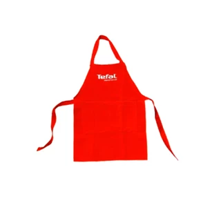 สินค้าสมนาคุณ ผ้ากันเปื้อนโพลีเอสเทอร์ Tefal Limited สีแดง