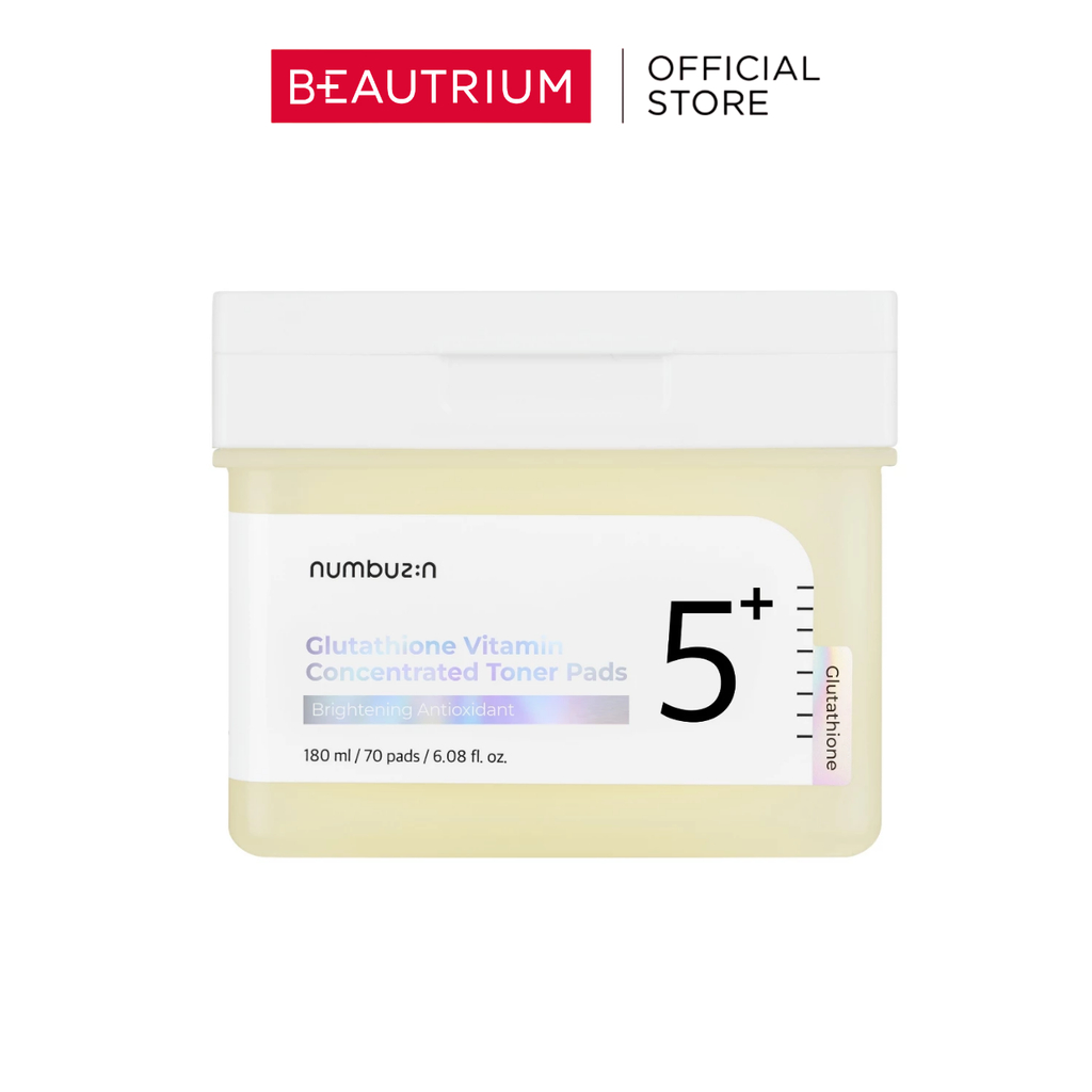 numbuzin No.5+ Vitamin-Niacinamide Concentrated Pad 180ml (70แผ่น)