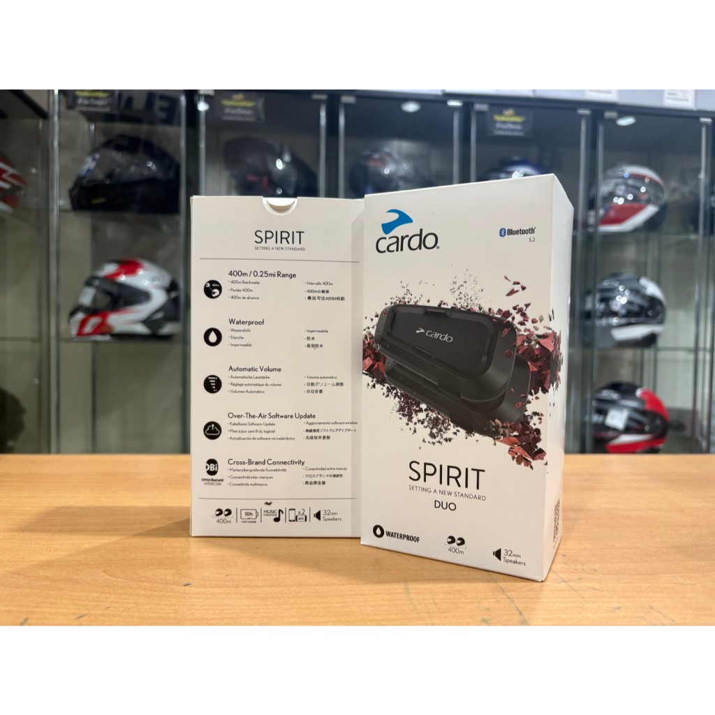 Cardo Spirit 2 way intercom DUOแพ็คคู่ (ทักแชททางข้อความเพื่อถามโปรโมชั่น)