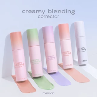 MEILINDA Creamy Blending Corrector คอร์เรคเตอร์บำรุง เนื้อเนียนนุ่ม ติดทน ปกปิดเนียน ฟินิชผิวเป็นธรรมชาติ(MC8019)