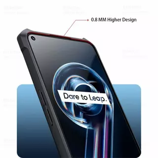 เคสกันรอยกล้อง PC+TPU สำหรับOppo Reno7 Pro Reno7Z Reno8Z กันกระแทก เคสหลังใส