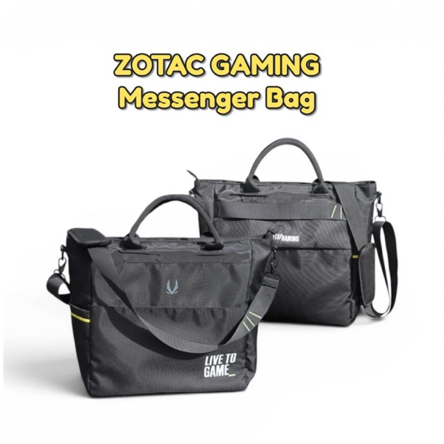 Zotac Messenger Bag กระเป๋าถือ กระเป๋าสะพายข้าง
