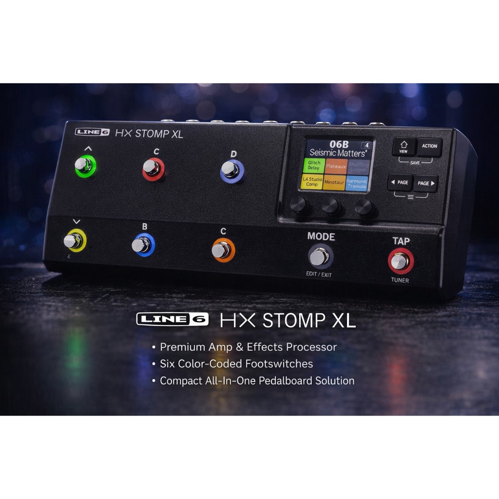 Line 6 HX Stomp XL มัลติเอฟเฟค Multi Effect