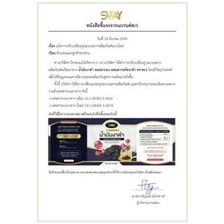 [1กระปุก/60เม็ด] ✅แบรนด์แท้💯น้ำมันงาดำผสมคอลลาเจนสกัดเย็น น้ำมันงาดำสกัดเย็น แบรนด์ Sway
