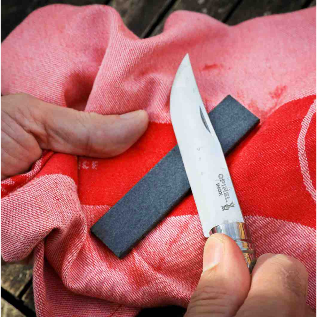 หินลับมีด Opinel Natural Sharpening Stone Opinel Grinding Natural Stone 10cm