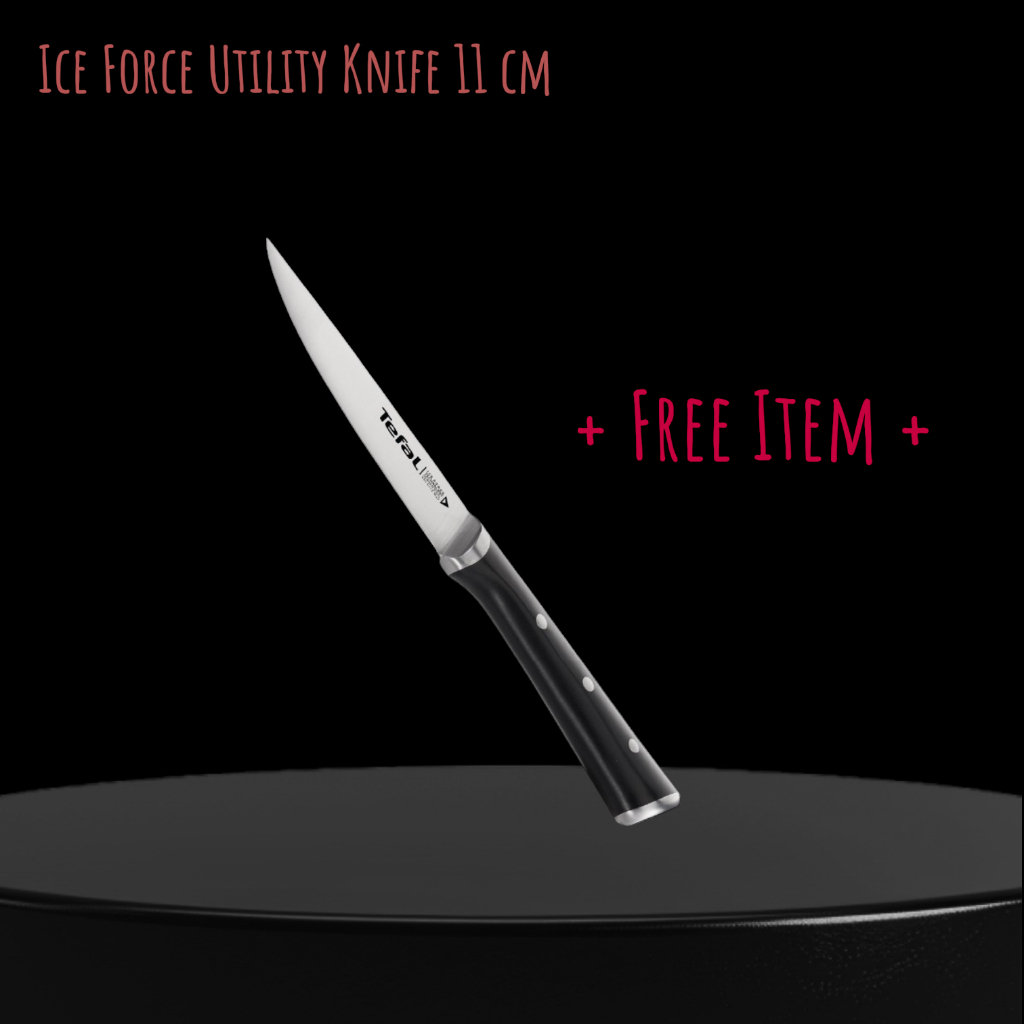สินค้าสมนาคุณ Tefal มีดอเนกประสงค์ 11 ซม. ice force  รุ่น K2320914