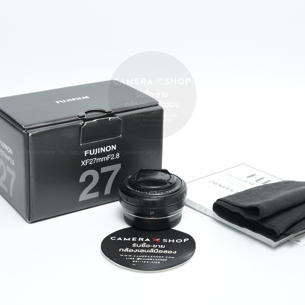 Fuji XF 27 F2.8 อดีตประกันศูนย์ สภาพดีครบกล่อง