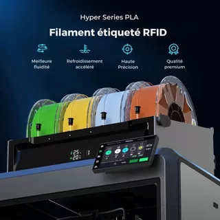 Creality Filaments Hyper PLA RFID เส้นใยพิมพ์ 3 มิติ (แท้) มีระบบตรวจจับเส้นอัตโนมัติ