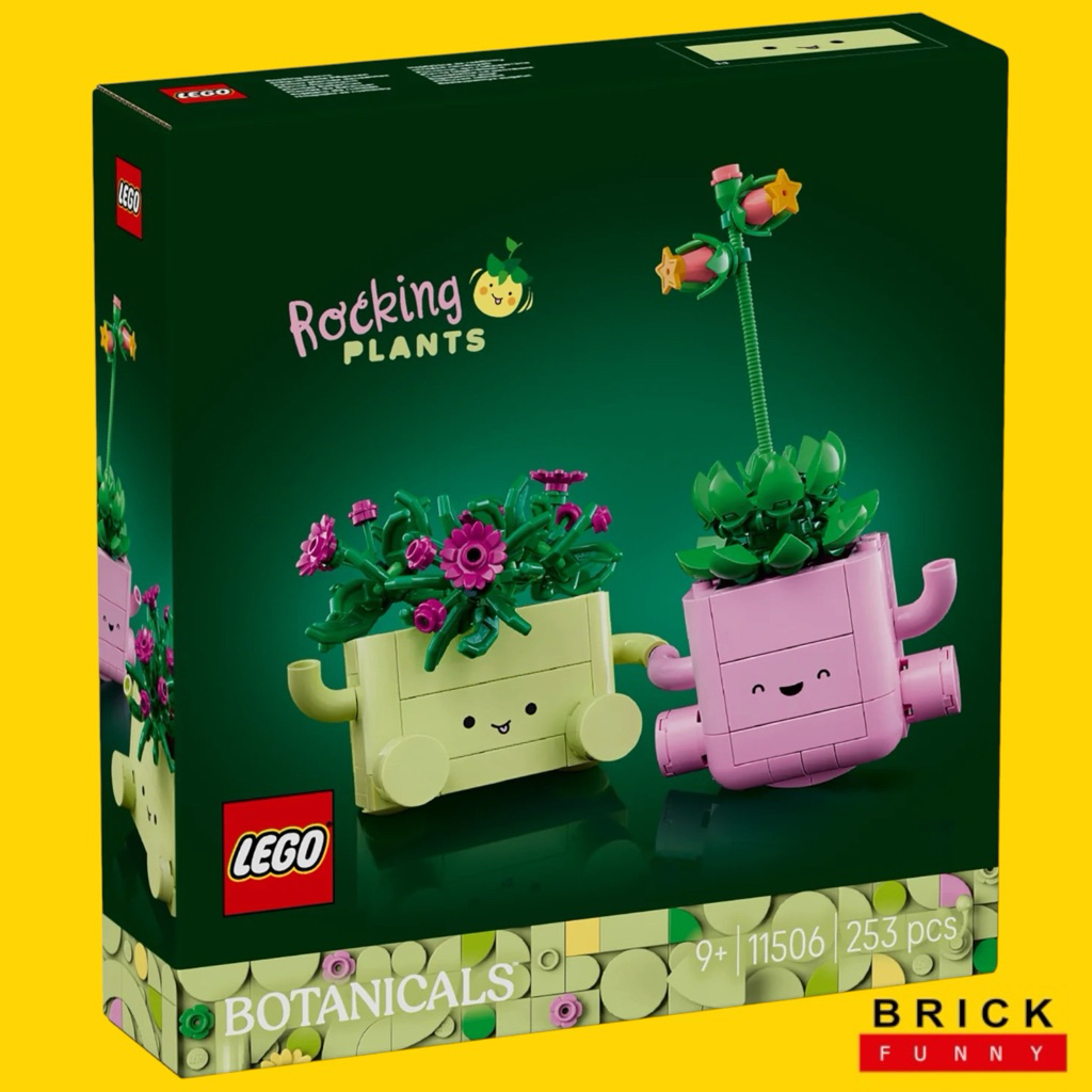 Lego The Botanical 11506 Rocking Plants สินค้าพร้อมส่ง กล่องสวย ของแท้ 100%