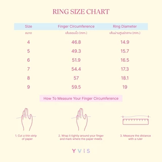 YVIS Silent Heart Ring - Mon Amour Collection
