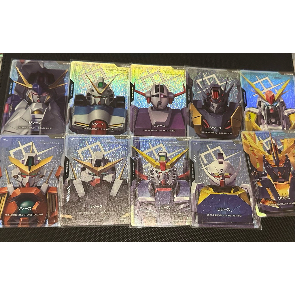 การ์ดระดับ C+ Resource (Parallel) Gundam Card Game ของแท้ จากชุด Phantom Aria [GD04] ภาษาญี่ปุ่น GCG