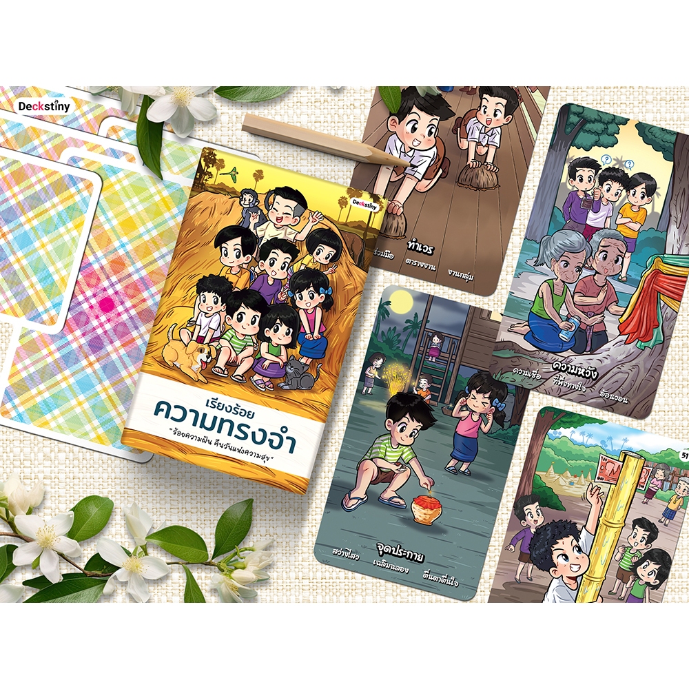 เรียงร้อยความทรงจำ ออราเคิล "100 Nostalgic Memories Oracle" by Deckstiny ( ไพ่แท้ 100%)