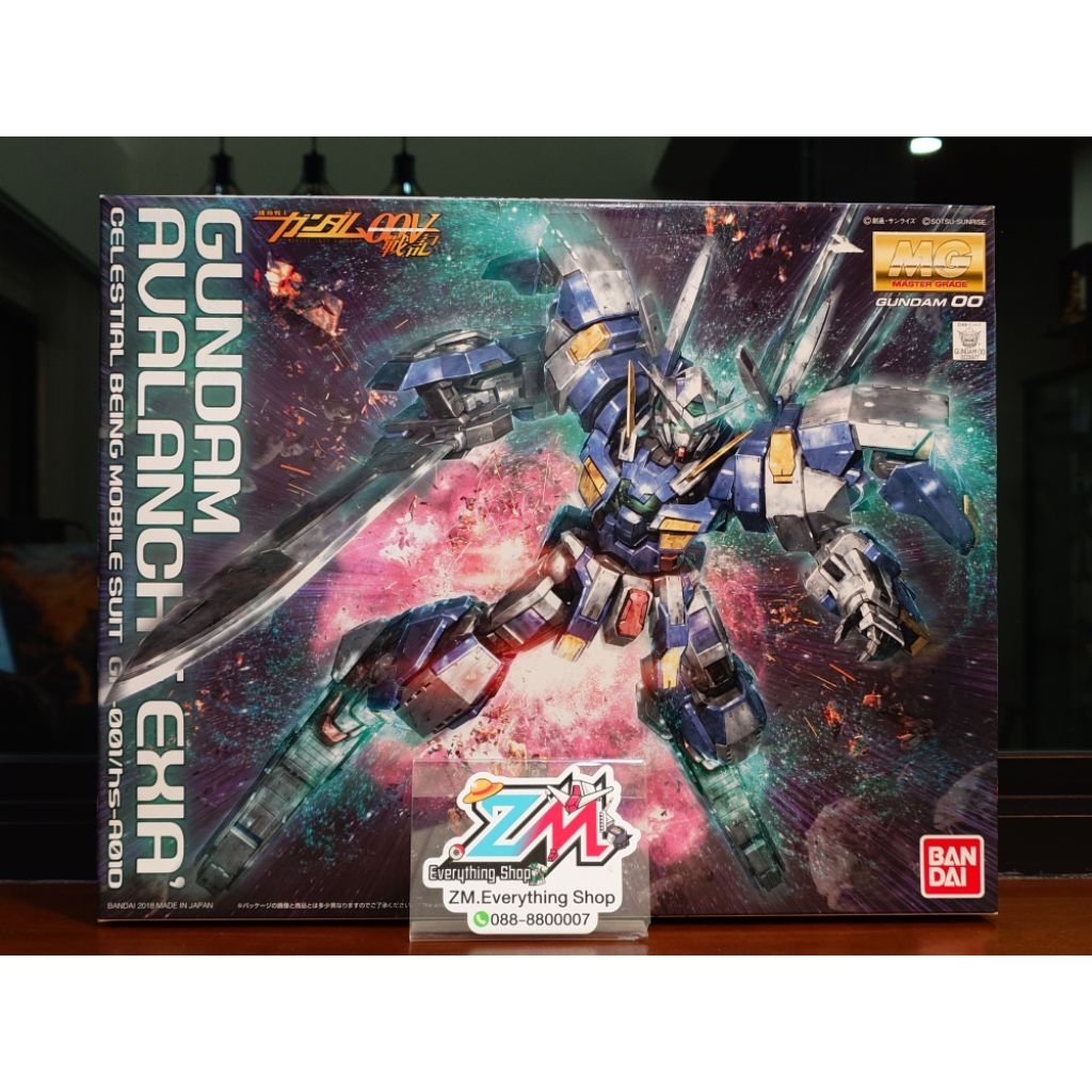GUNPLA MG 1/100 GUNDAM AVALANCHE EXIA BANDAI 🟥 [กล่องมีตำหนิ]