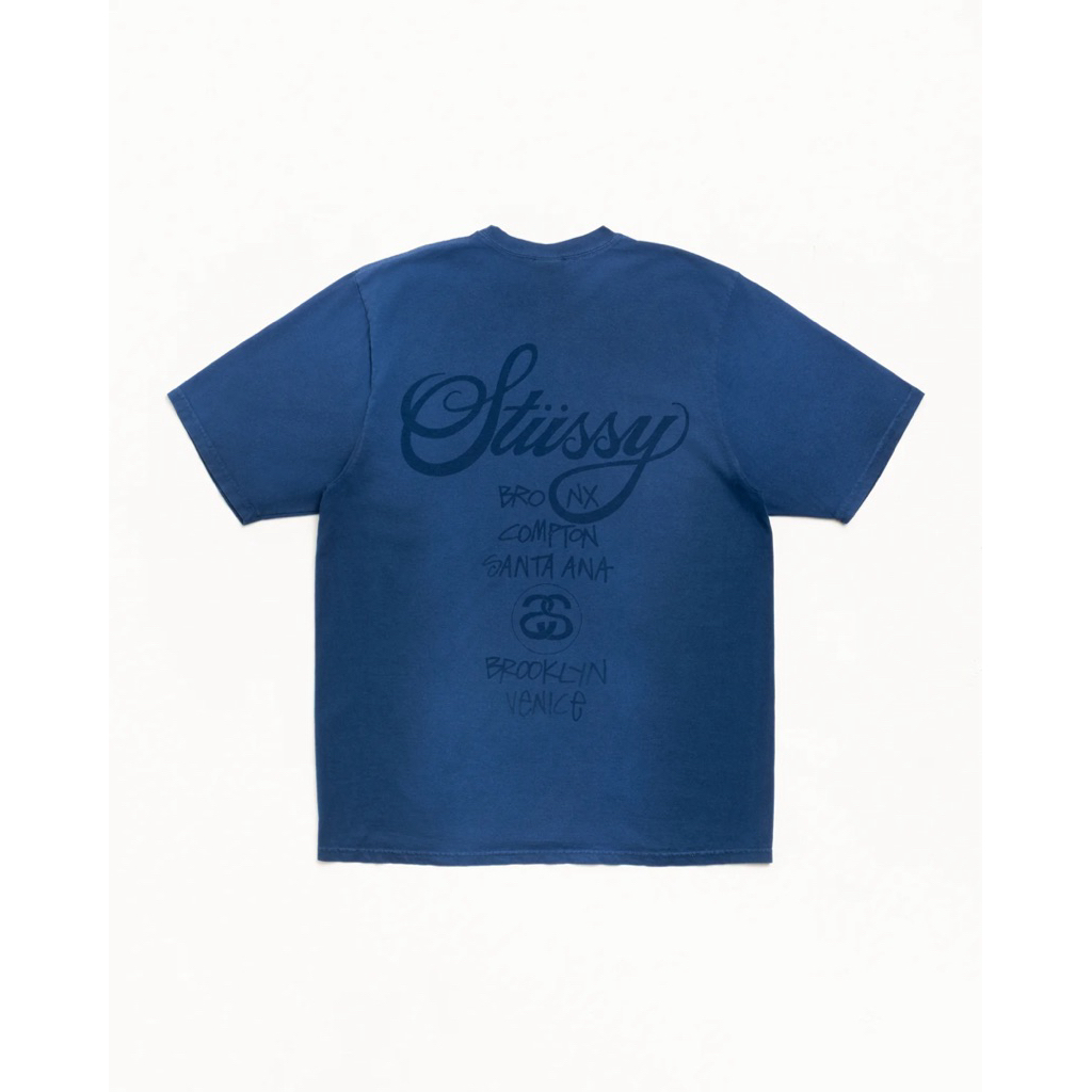 ของแท้ STÜSSY WORLD TOUR TEE SUN FADED พร้อมส่ง รูปที่ 2