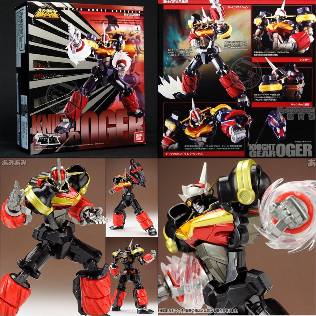 หุ่นเหล็ก Super Robot Chogokin SRC Knight Gear Oger