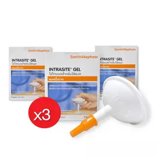 3กล่อง INTRASITE Gel 25 g เจลทาแผลกดทับ อินทราไซท์ เจล