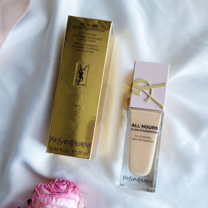 ส่งของวันเดียวกัน 🎀 YSL All Hours Glow Foundation 25ml วายเอสแอล (อีฟส์ แซงต์ โลรองต์) รองพื้นเนื้อบ