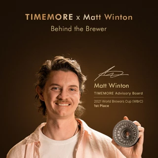 Timemore VECTOR Dripper x Matt Winton (ประกันศูนย์ 1 ปี) ดริปเปอร์ระบบแรงดัน 3 โซน น้ำไหลเร็ว สม่ำเสมอ