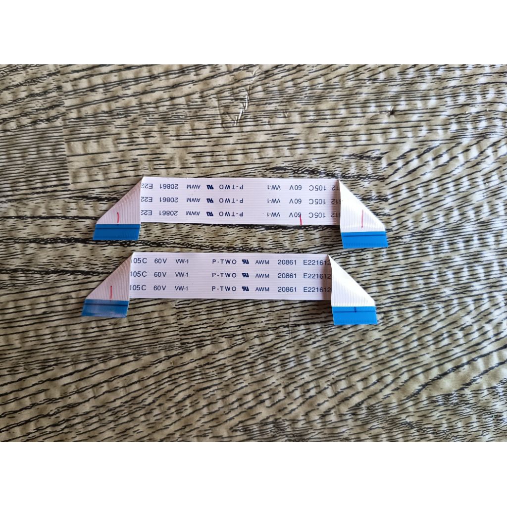 สายแพร (FFC Cable) ที่เชื่อมต่อระหว่างแผง T-Bar สำหรับทีวี Samsung รุ่น UA40J5250DKXXT ขายเป็นคู่
