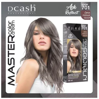 ยาย้อมผม โกรกสีผม ยาย้อมผม dcash ยาโกรกผม dcash master ดีคาสมาสเตอร์ น้ำยาโกรกผม น้ำยาย้อมผม ขนาด 60 ml.