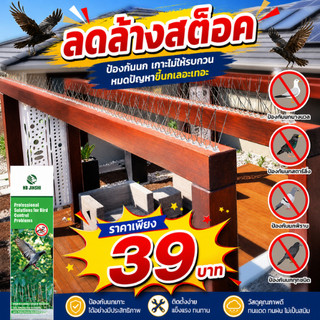 ปลีก/ส่ง หนามไล่นก ที่กั้นนกพิราบ เกาะ ตาข่ายกันนก หนามกัน