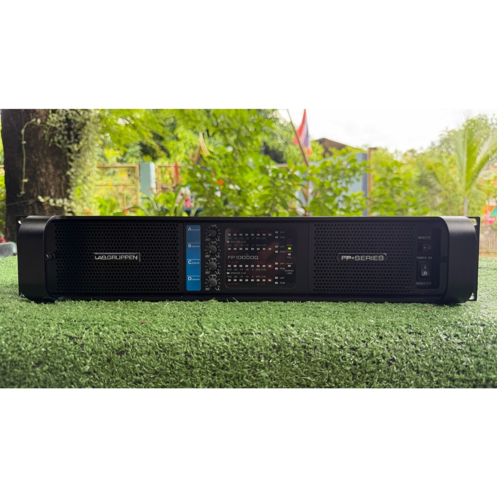เพาเวอร์แอมป์ รุ่น FP-10000Q POWERAMP 4 CH เพาเวอร์แอมป์ 4 ช่อง เพาเวอร์ เครื่องขยายเสียง