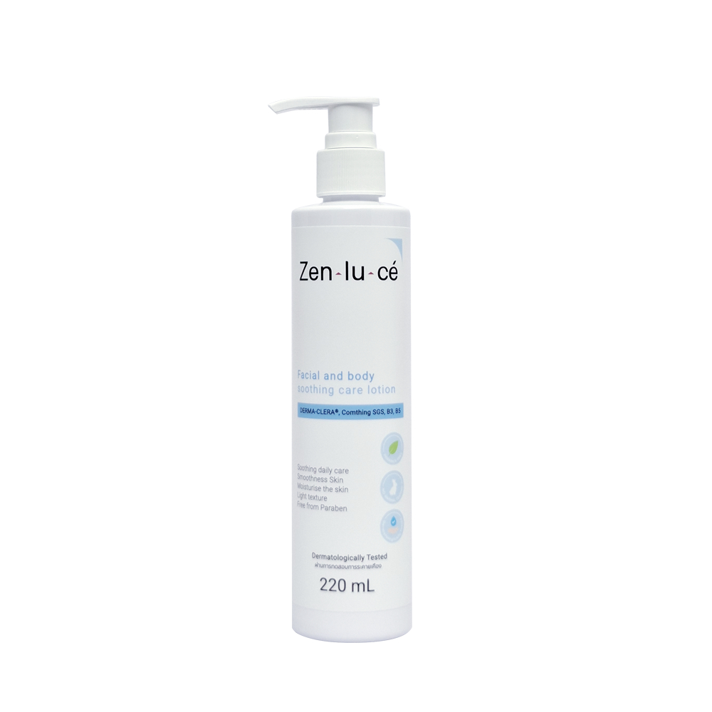 Zenluce Facial and body soothing care lotion  220 mL Premium