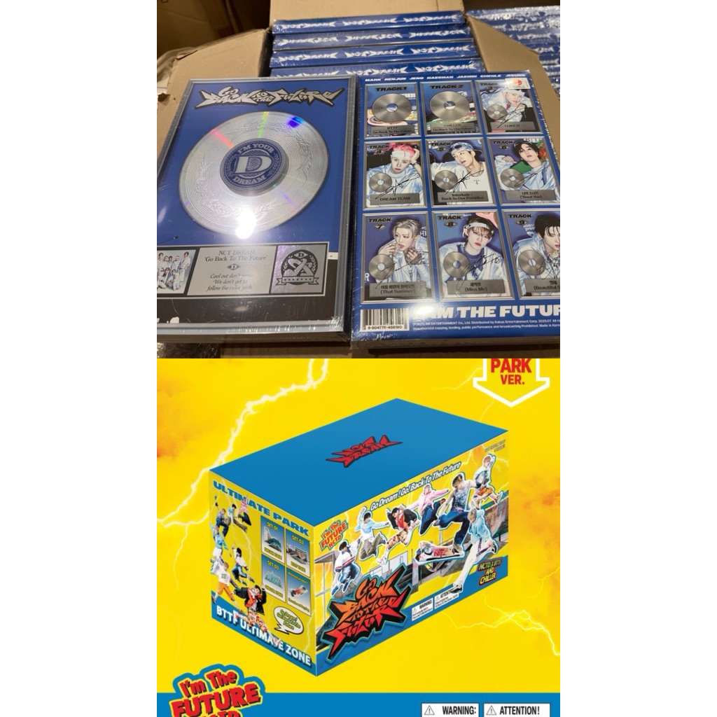 (พร้อมส่ง) มีส่งด่วน อัลบั้มไม่แกะ NCT DREAM - [Go Back To The Future] (I AM THE FUTURE Ver.)