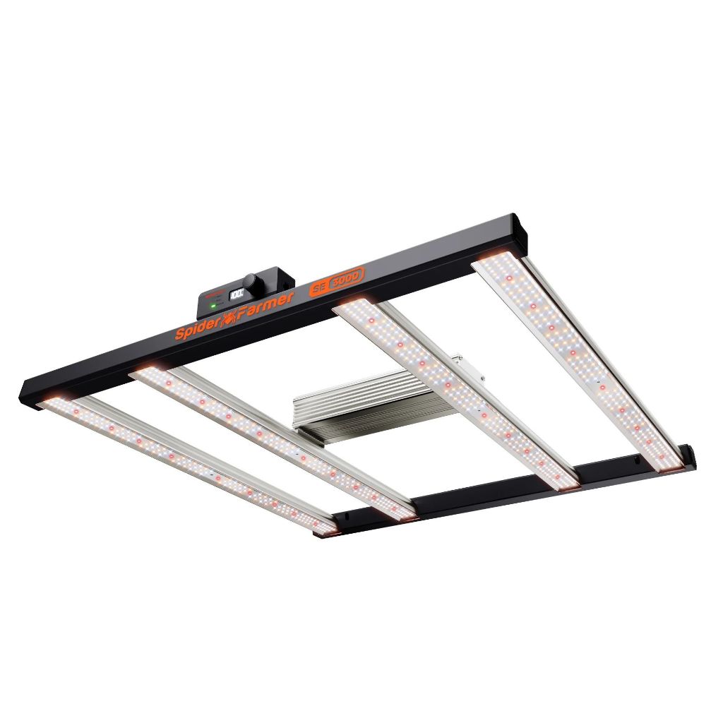 Spider Farmer SE3000 300W LED Grow Light ปลูกต้นไม้ (WiFi & Bluetooth) For 3x3FT Grow Tent