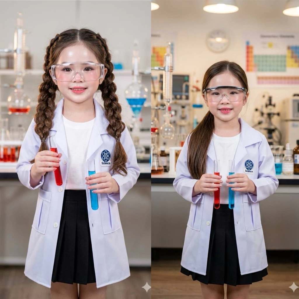 🧑🔬ชุดนักวิทยาศาสตร์คอสเพลย์ ชุดกาวน์ ชุดกาวน์นักวิทย์ ใส่ได้ทั่งชายหญิง 🚗พร้อมจัดส่งในไทย🇹🇭
