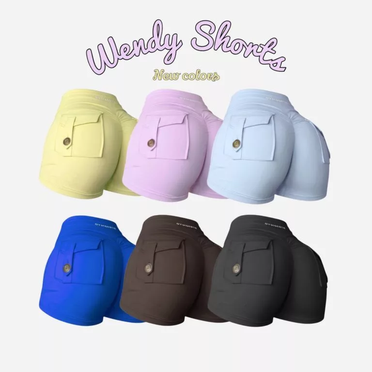 GYMBESTIE - Wendy Shorts กางเกงออกกำลังก้นเด้ง