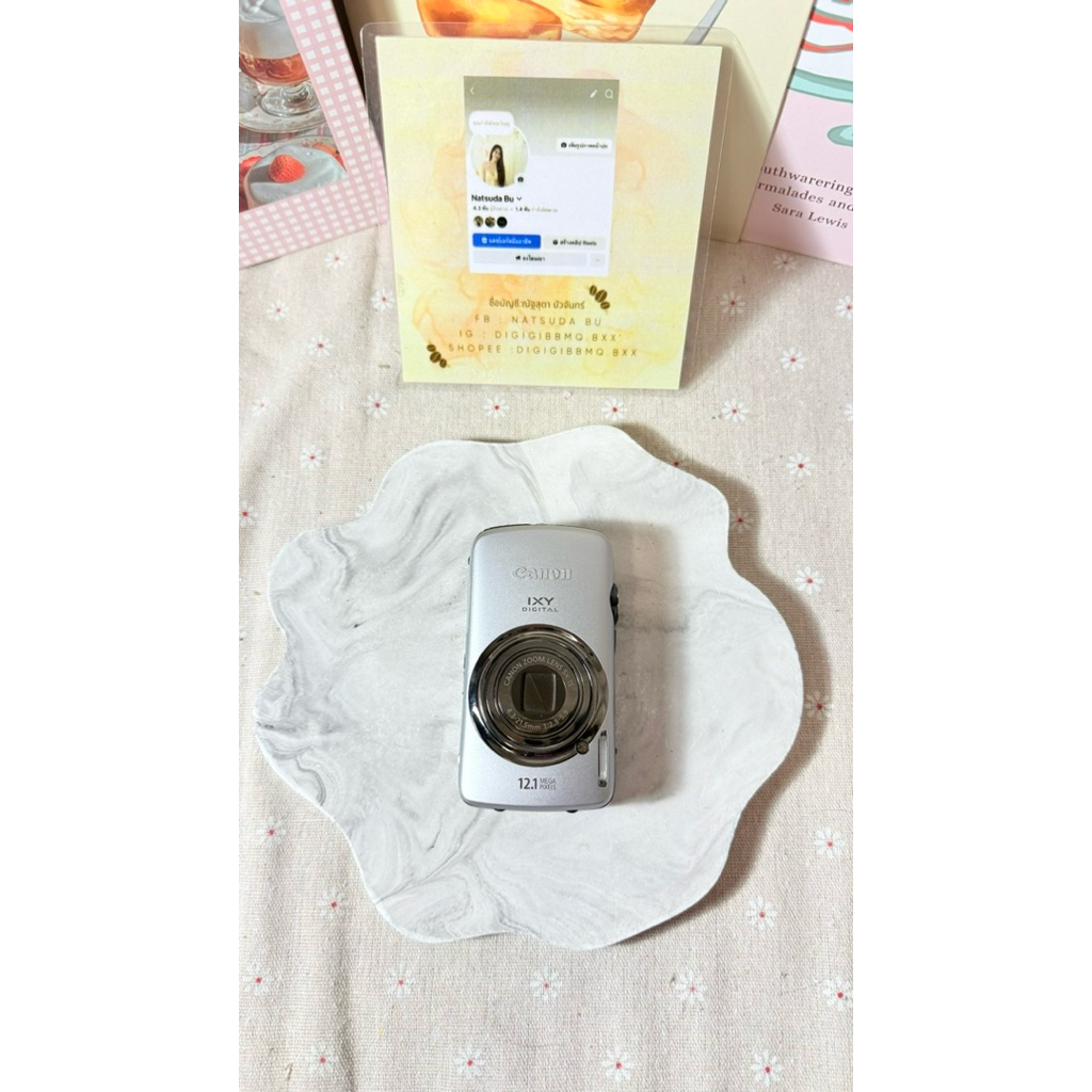 ตัวที่1 canon ixy 930 is / ixus 200 is📸 silver