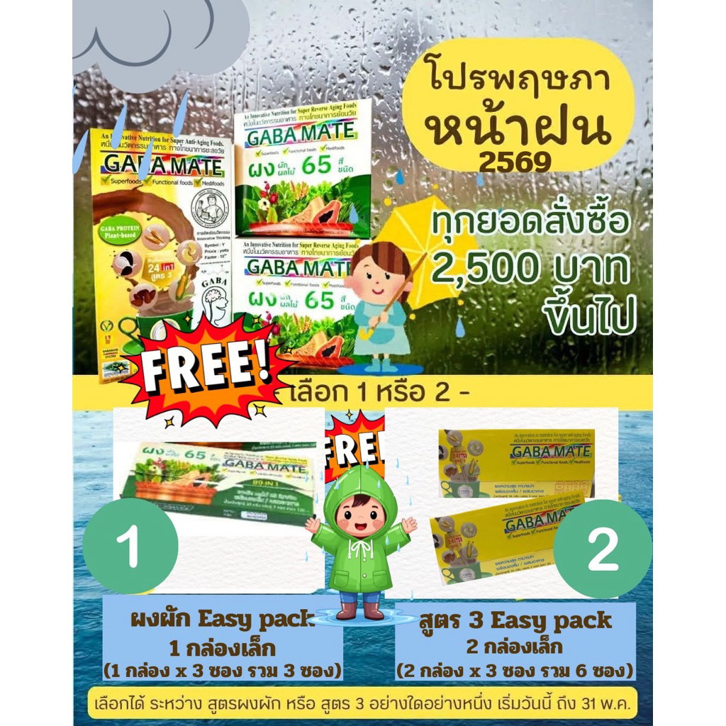 กาบาเมท 🌾ส่งฟรี 🚚   Gabamate