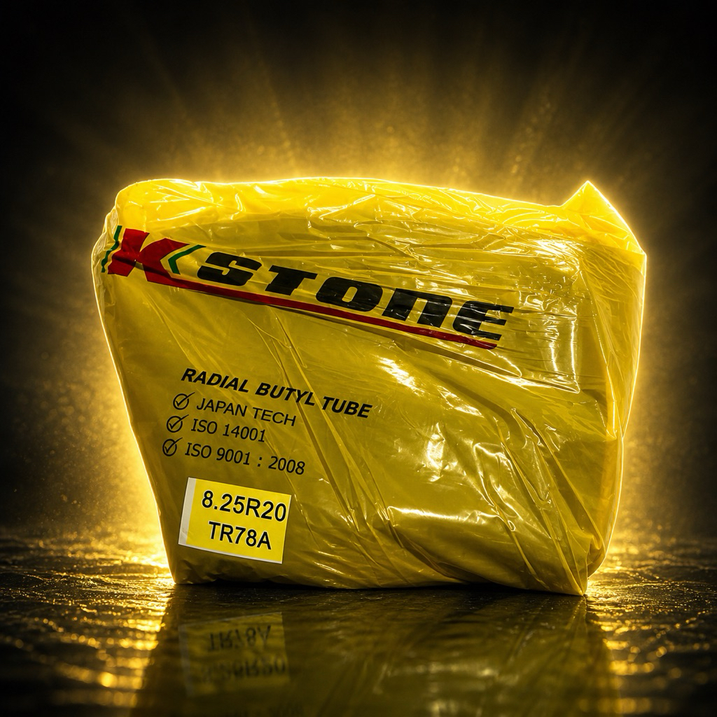 ยางใน 8.25-20 , 8.25R20 TR78A ยี่ห้อ Kstone จุ๊บยาว