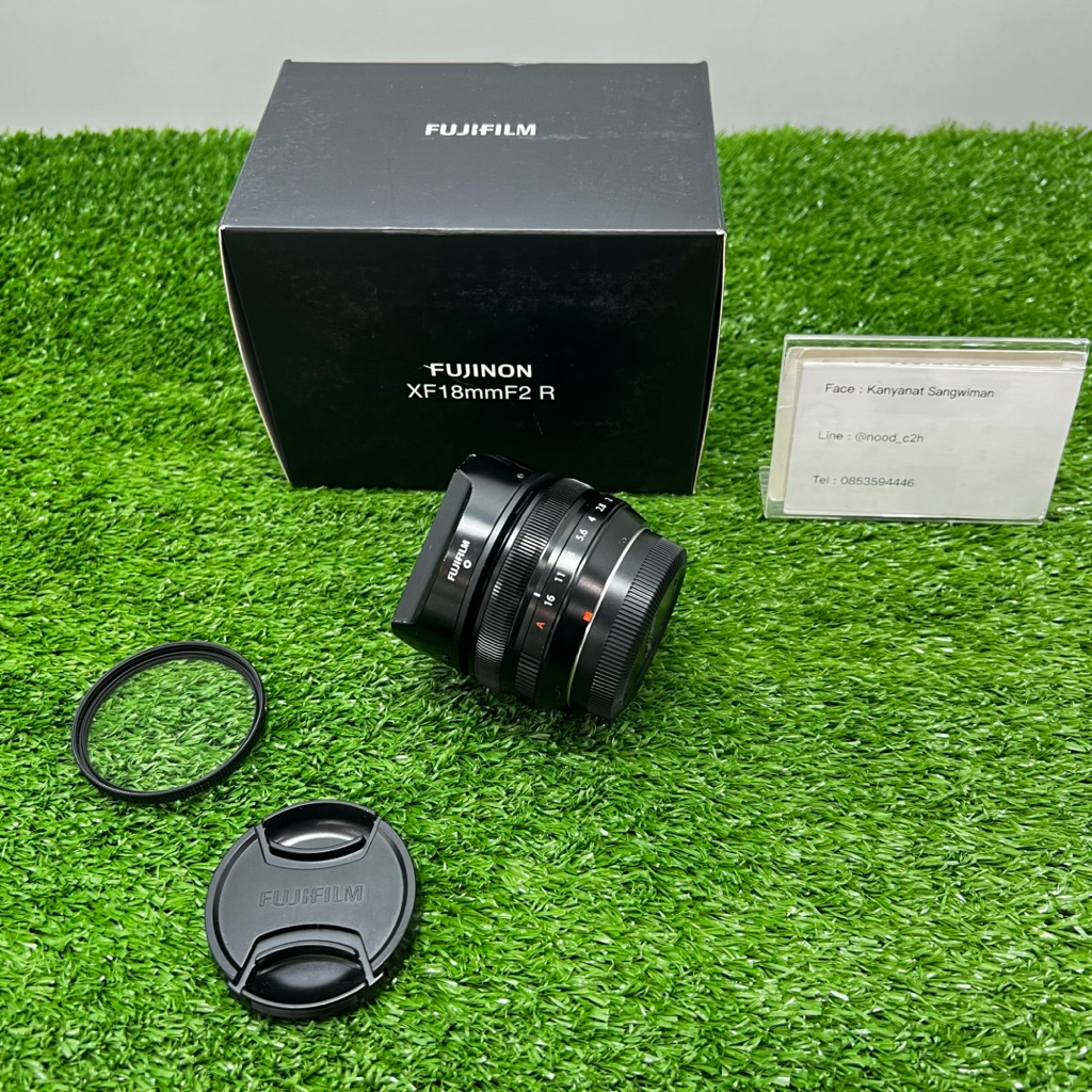 เลนส์ Fujifilm XF 18mm F2 R หมดประกัน สภาพดี
