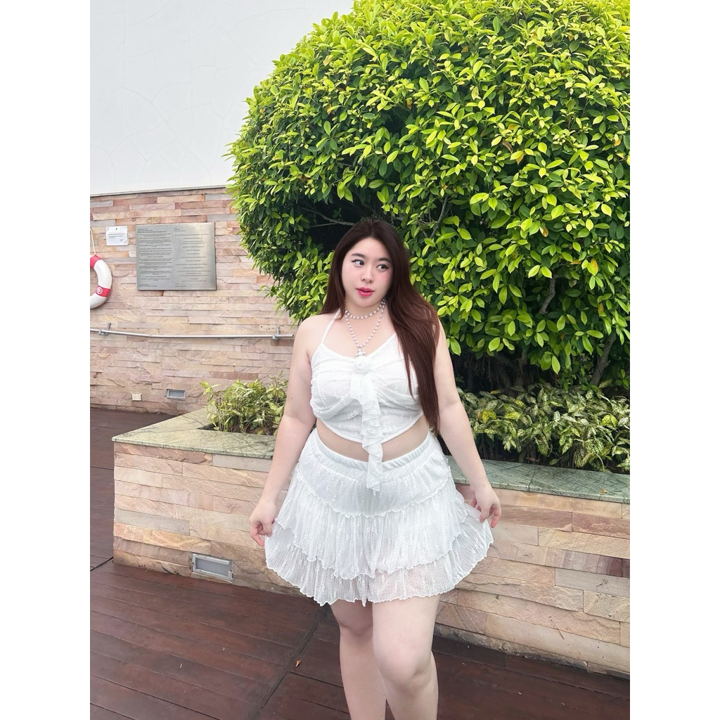 Breeze Set Plussize Bornplus ชุดเซ็ท เสื้อสายคล้องBigsize