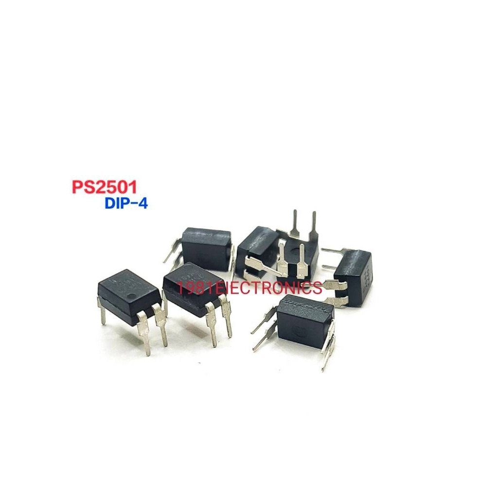 ราคา 5ตัว 👉👉PS2501-1 PS2501 NEC2501 2501 Optocoupler DIP-4 ออปโต้คอปเปอร์  4ขา PS2501