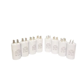 CAPACITOR CBB60 (แบบเสียบ) 3-80 Uf แคปสตาร์ท/แคปรัน เครื่องซักผ้า/มอเตอร์ / ปั๊มน้ำ